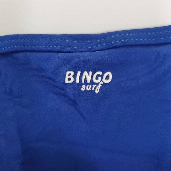 Bingo Surf Women's Blue Southwestern Navajo Print Swim Bikini Bottoms Size S - Picture 6 of 7